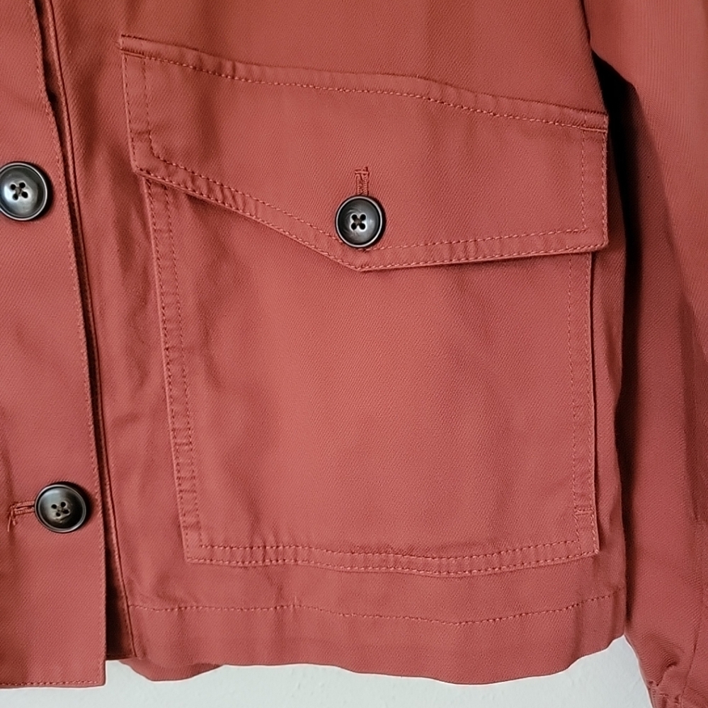 MADEWELL  BURNT ORANGE JACKET  SMALL - Picture 9 of 12